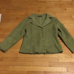 Vintage sage green blazer